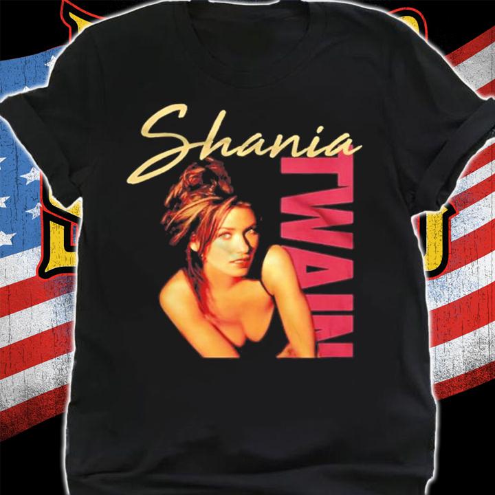 Shania Twain Color Photo Shirt