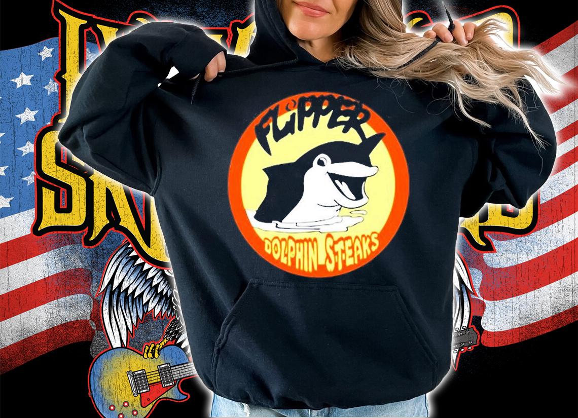 Funny Design Flipper Dolphin New T-Shirt hoodie