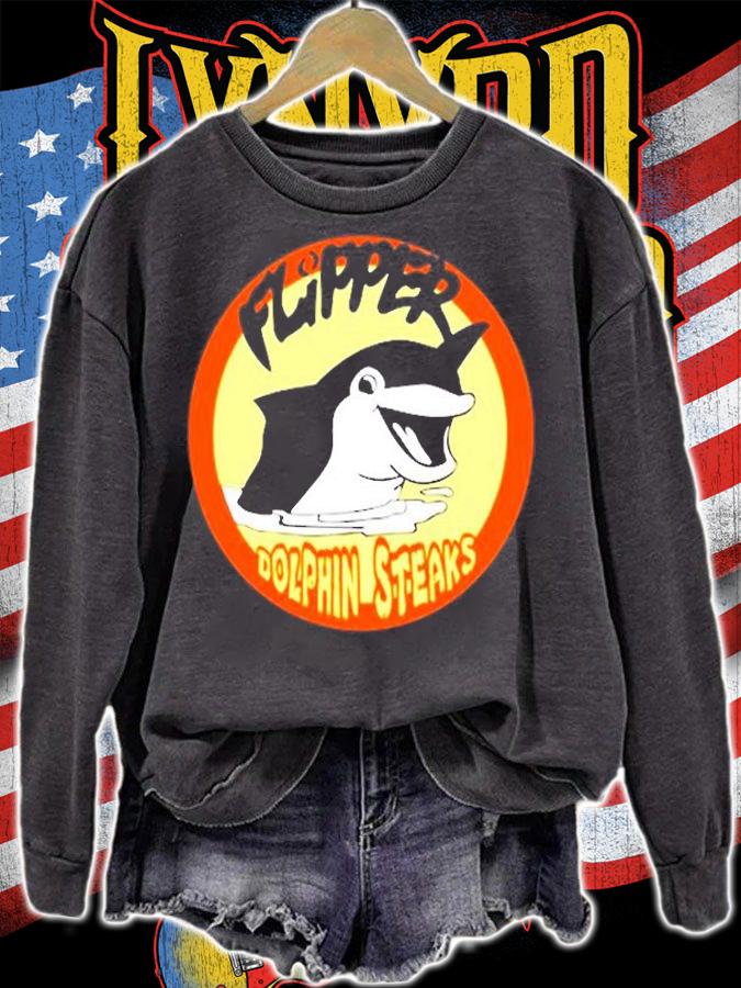 Funny Design Flipper Dolphin New T-Shirt sweatshirt