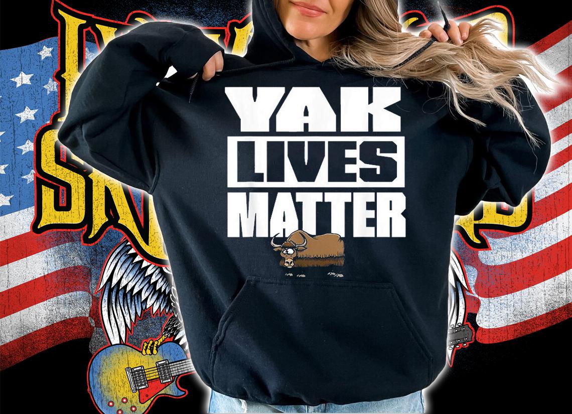 Funny Yak Lives Matter Toon T-Shirt