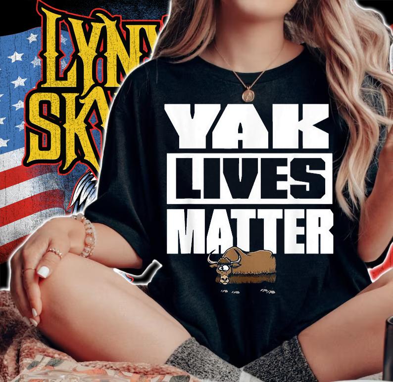 Funny Yak Lives Matter Toon T-Shirt
