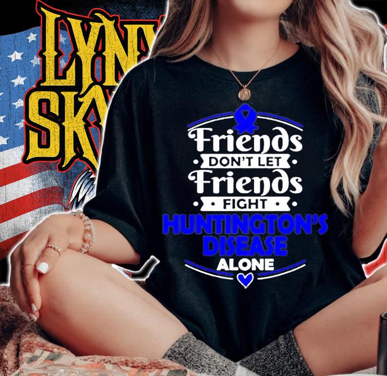 Huntingtons Disease Awareness Hd Friends Dont Let Friends T-Shirt