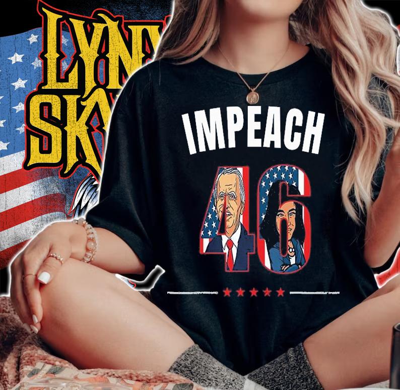 Impeach Biden Harris 46 Fuck Biden, Biden Sucks, Biden The Quicker F Upper T-Shirt