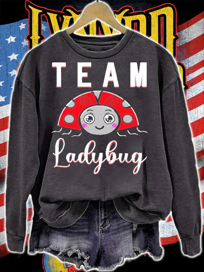 Ladybug Team Coccinellidae Lover Insect Bug Entomologist T-Shirt sweatshirt