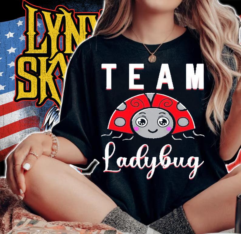 Ladybug Team Coccinellidae Lover Insect Bug Entomologist T-Shirt woman shirt