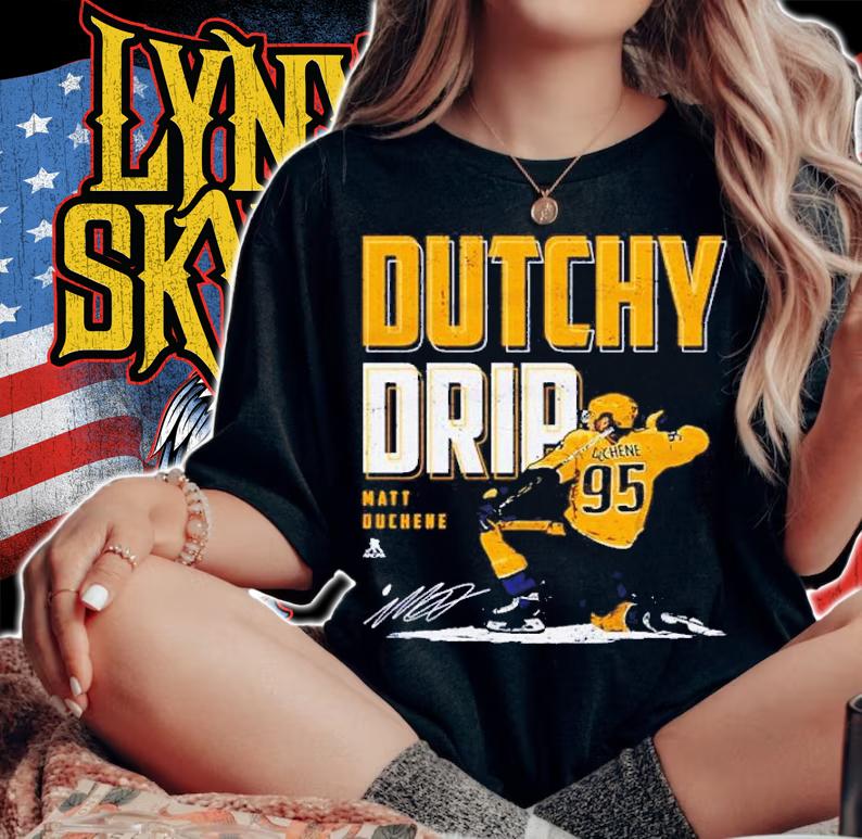 Matt Duchene Nashville Dutchy Drip Shirt woman shirt