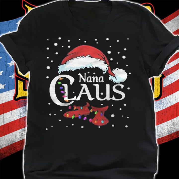 Nana Claus Shirt Family Matching Nana Claus Pajama Shirt
