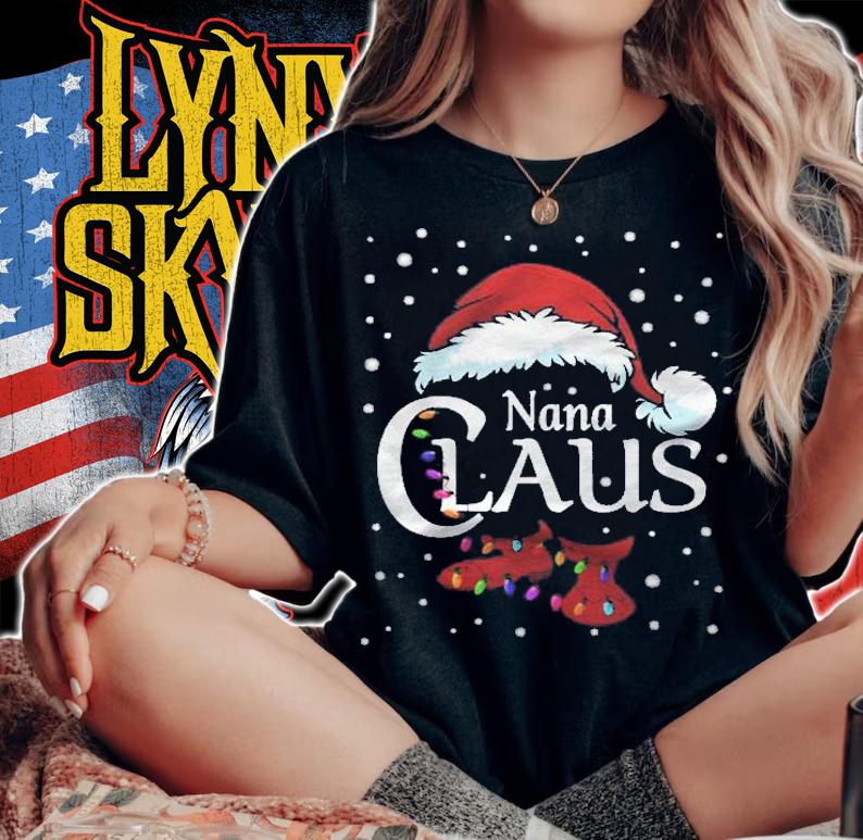 Nana Claus Shirt Family Matching Nana Claus Pajama Shirt