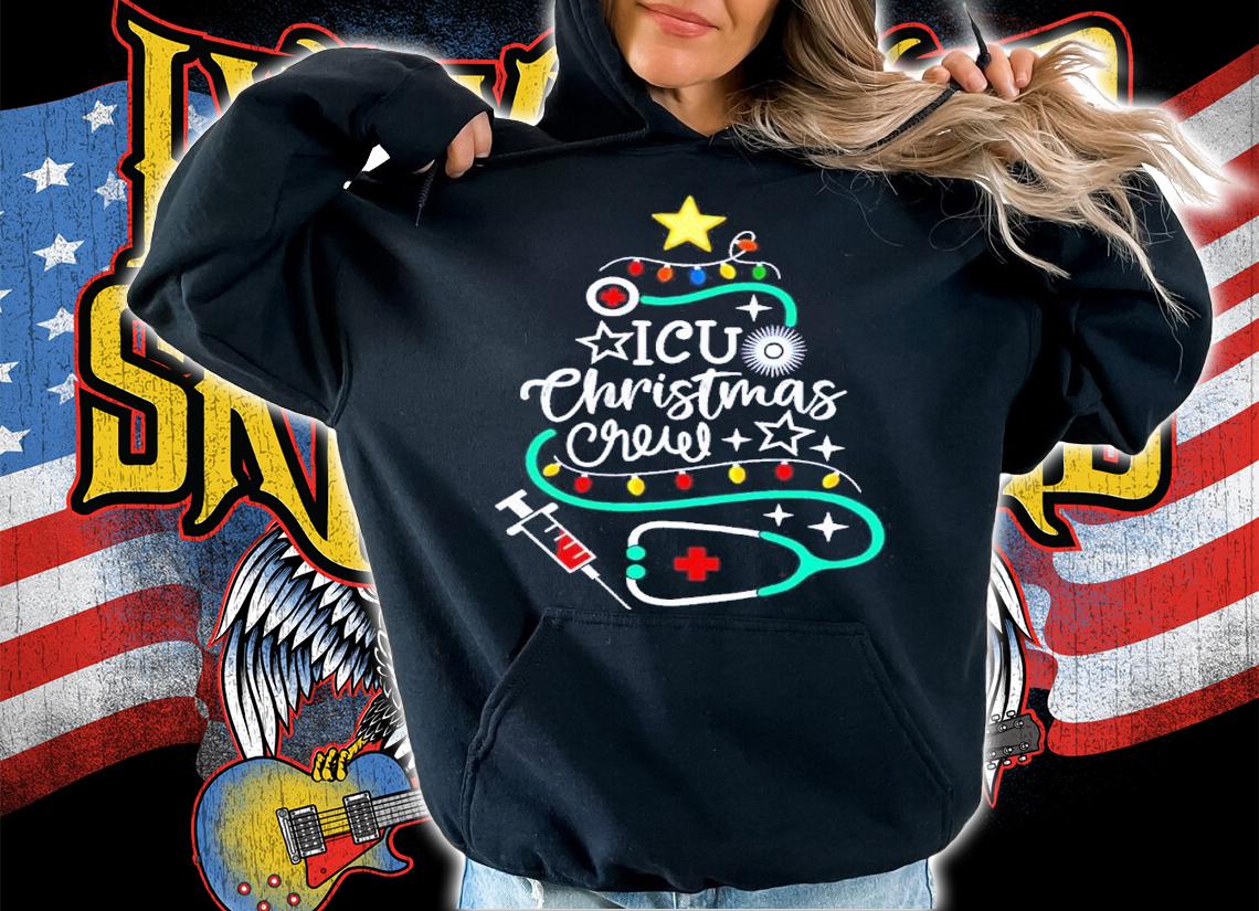 Nurse ICU Christmas Crew Shirt