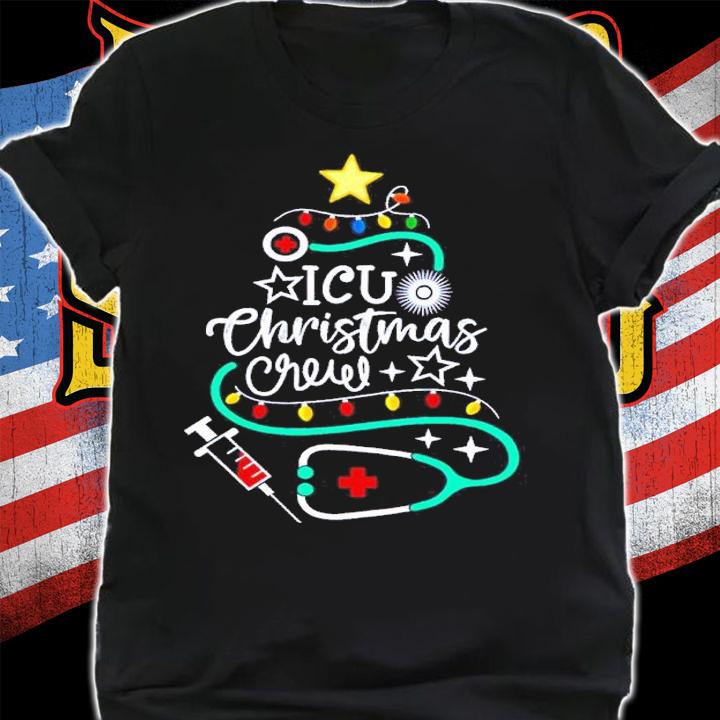 Nurse ICU Christmas Crew Shirt