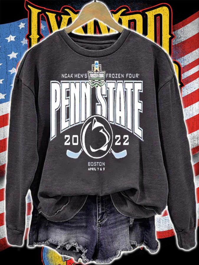 Penn State NCAA Men's Ice Hockey Frozen Four 2022 T-Shirt sweatshirt