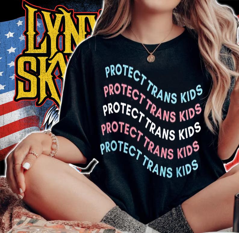 Protect Trans Kids Flag Transgender Pride And Ally T-Shirt