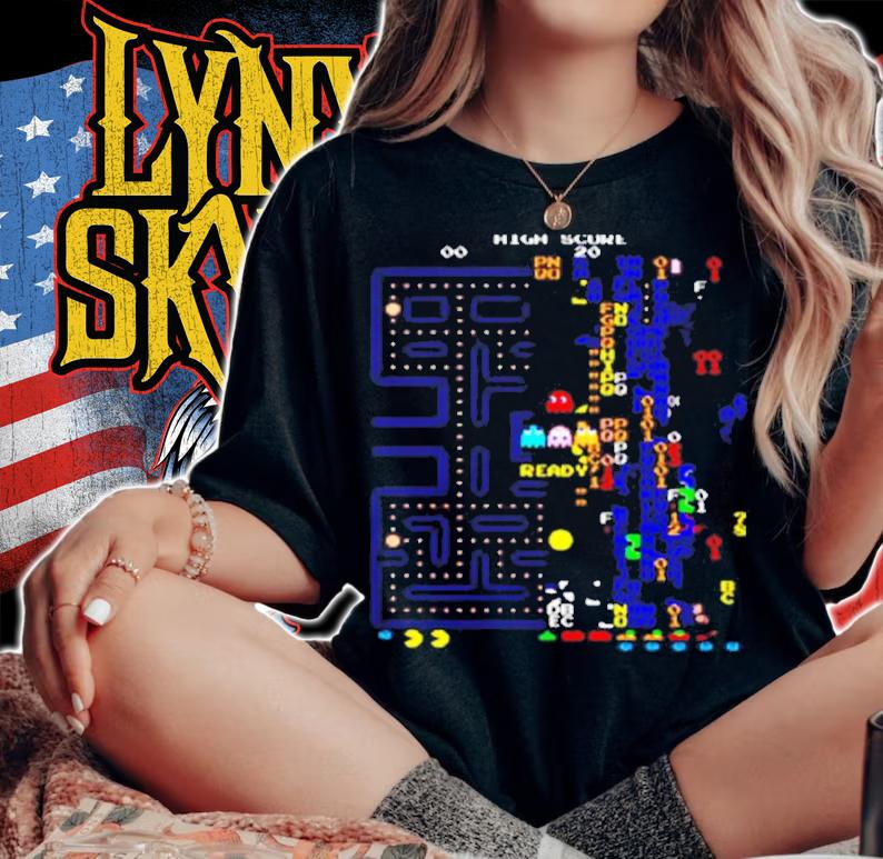 Roy IT Crowd Pac Man Shirt woman shirt