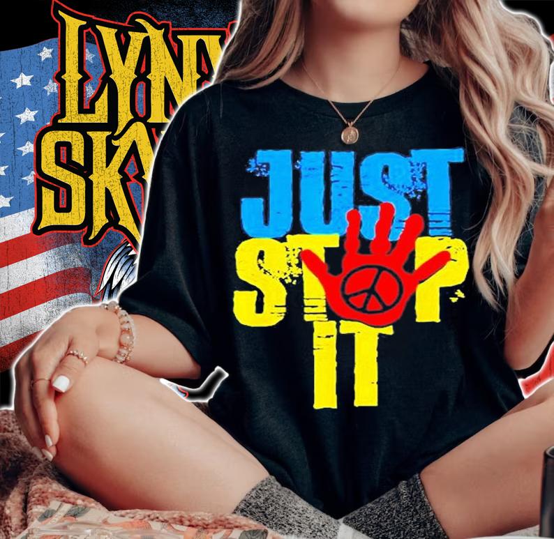 Ukraine Just Stop It T-Shirt woman shirt