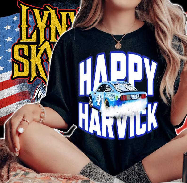 Busch Light Beer Kevin Harvick Happy Harvick t-shirt woman shirt