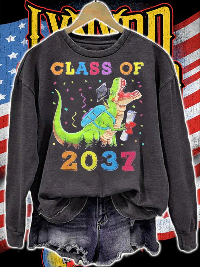 Class Of 2037 Graduation Shirt Grow With Me Shirt sweatshirt