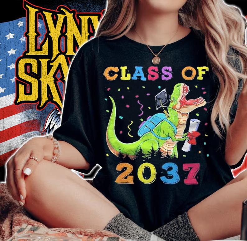 Class Of 2037 Graduation Shirt Grow With Me Shirt woman shirt