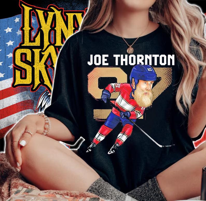 Joe Thornton Cartoon Florida Hockey Shirt