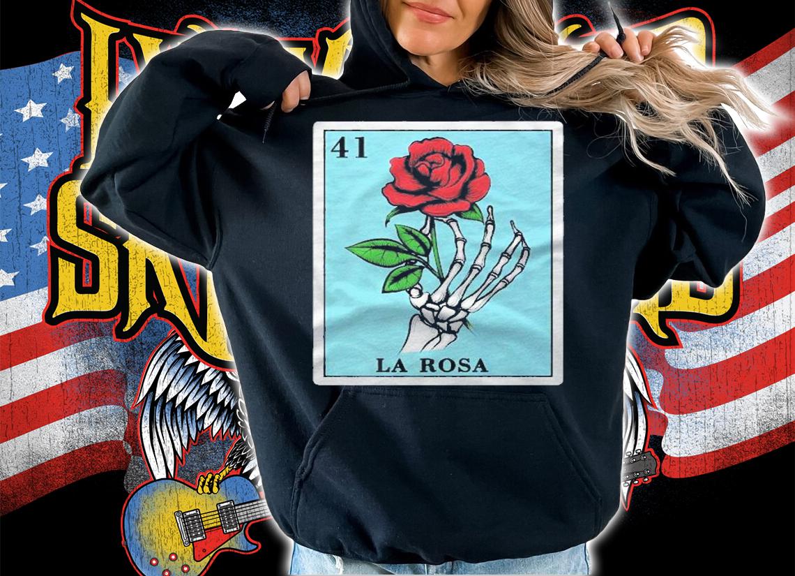 La Rosa Mexican Lottery Gifts Women Mexican Lottery Bingo Premium Shirt hoodie