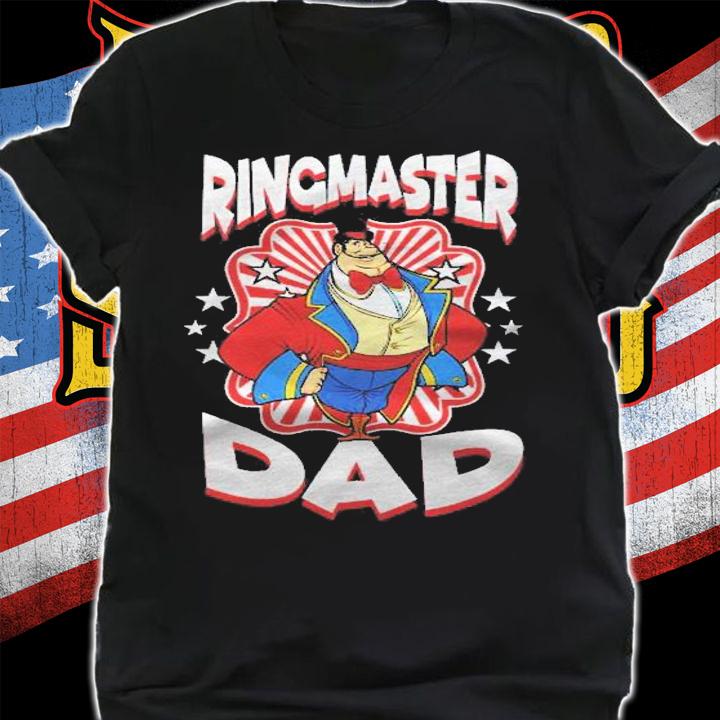 Ringmaster Dad Clown Circus Carnival Costume shirt