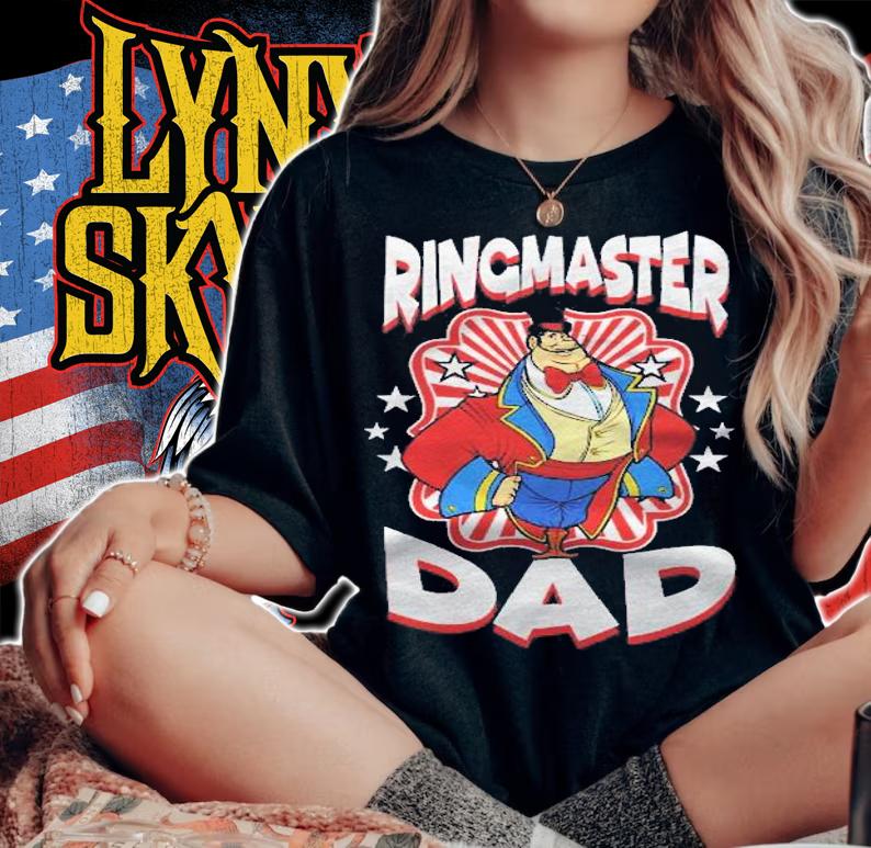 Ringmaster Dad Clown Circus Carnival Costume shirt