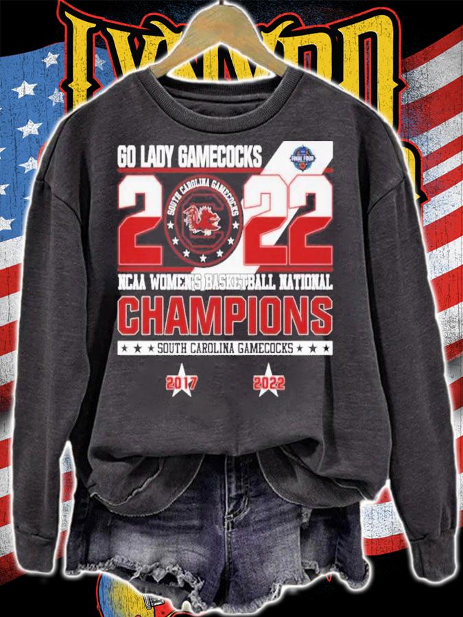 South Carolina Gamecocks Go Lady Gamecocks 2022 NCAA Women's Basketball National Champions Shirt
