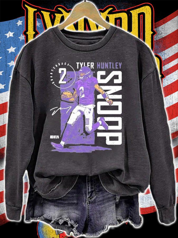 Tyler Huntley Vintage Baltimore Football Shirt