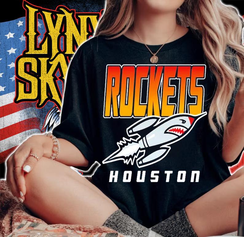 Houston Rockets Retro NBA T-Shirt woman shirt