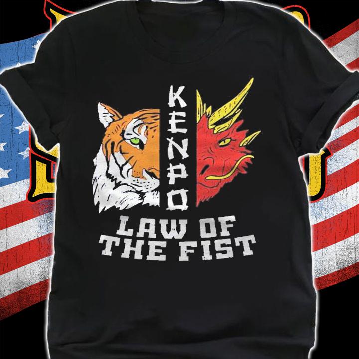 Kenpo Law Of Fist Tiger Dragon Kempo Karate Men Women Gift Pullover shirt shirt