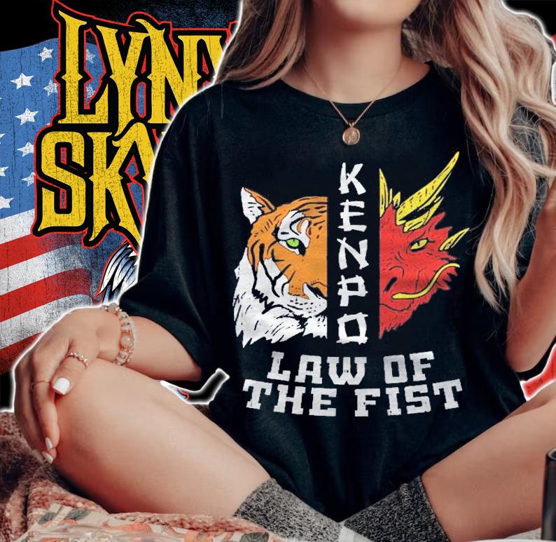 Kenpo Law Of Fist Tiger Dragon Kempo Karate Men Women Gift Pullover shirt woman shirt