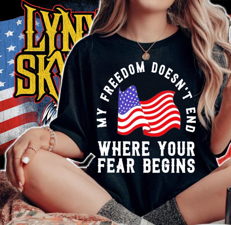 My freedom doesn't end where your fear begins shirt