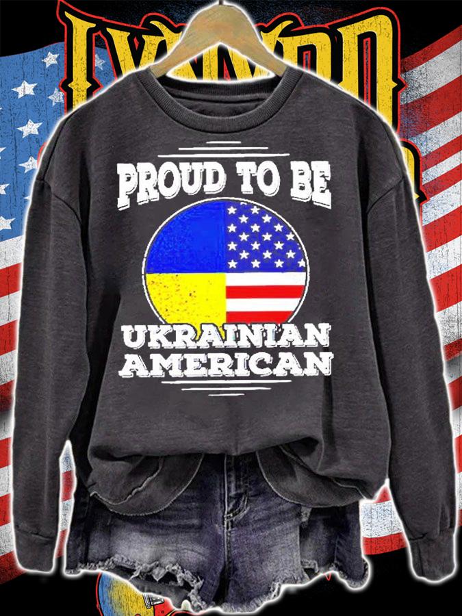 Proud To Be Ukrainian American Ukraine Ukrainian T-Shirt