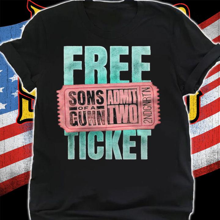 Gunn Club Sons of a Gunn Admit Two shirt shirt