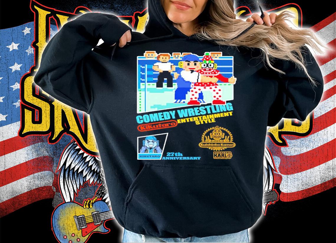 Jarako And Kikutaro Comedy Wrestling Game Shirt hoodie