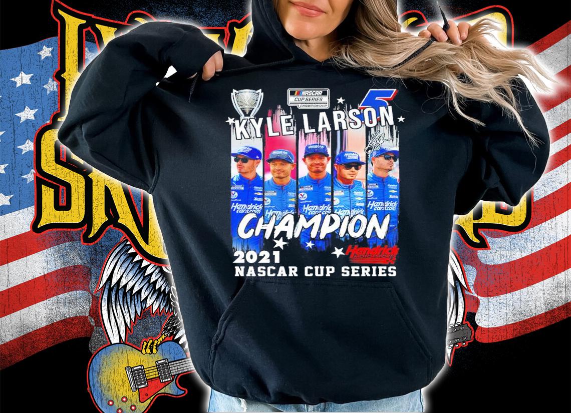 Kyle Larson Champion 2021 Nascar Cup Series Shirt