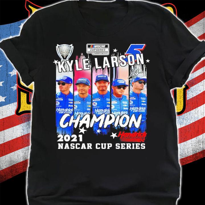 Kyle Larson Champion 2021 Nascar Cup Series Shirt