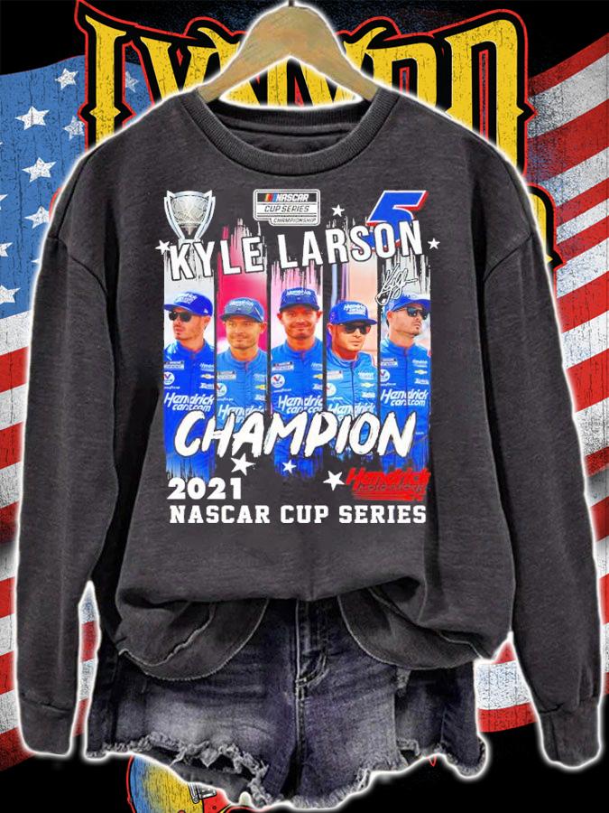 Kyle Larson Champion 2021 Nascar Cup Series Shirt