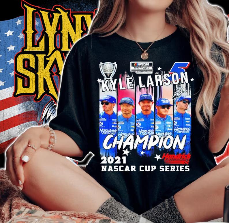 Kyle Larson Champion 2021 Nascar Cup Series Shirt