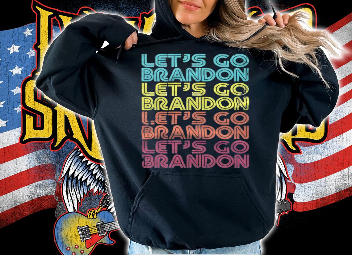 Let's Go Brandon Fjb, Republican, Brandon Flag, Impeach President T-Shirt hoodie