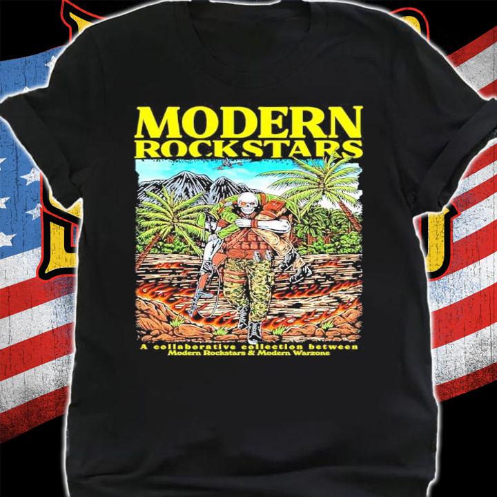 Modern rock stars a collaborative collection between shirt