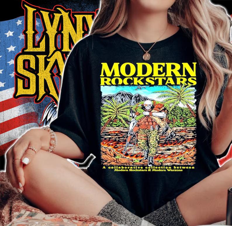 Modern rock stars a collaborative collection between shirt