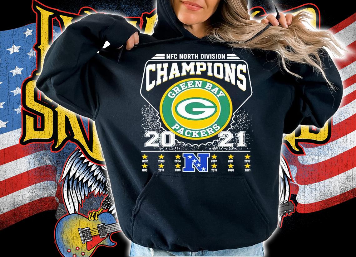 NFC North Division Champions Green Bay Packers 2021 Shirt hoodie
