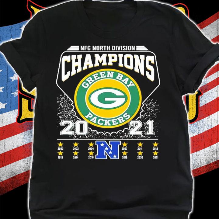 NFC North Division Champions Green Bay Packers 2021 Shirt shirt