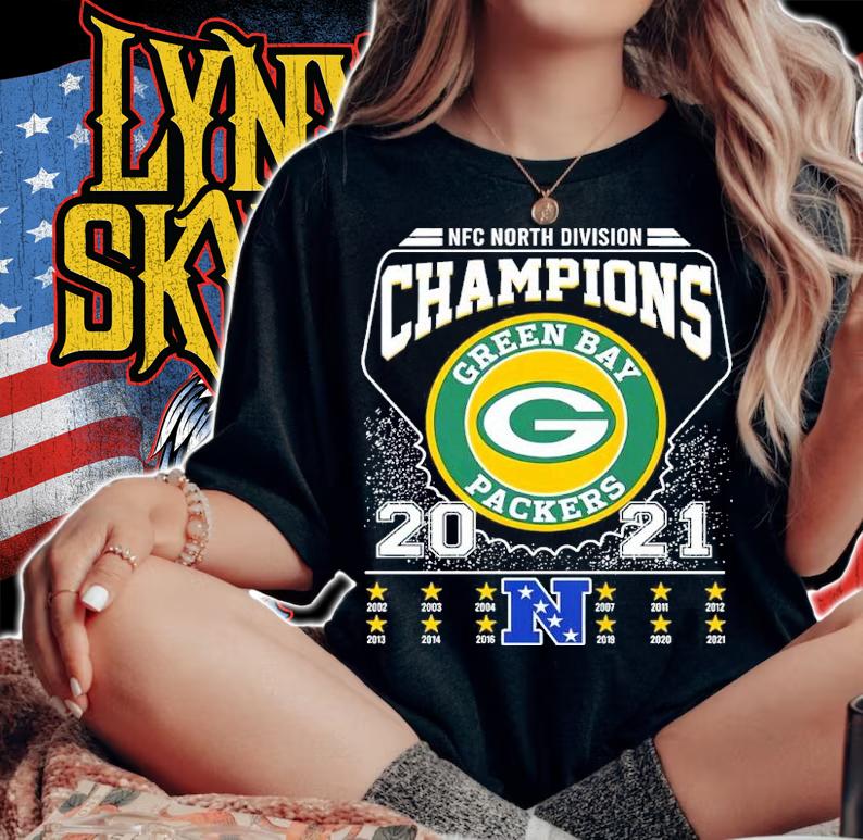 NFC North Division Champions Green Bay Packers 2021 Shirt woman shirt