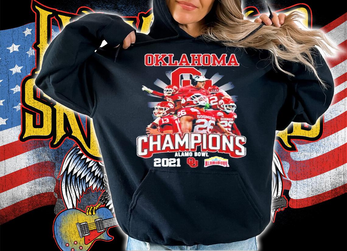 Oklahoma Sooners champions alamo bowl 2021 shirt hoodie