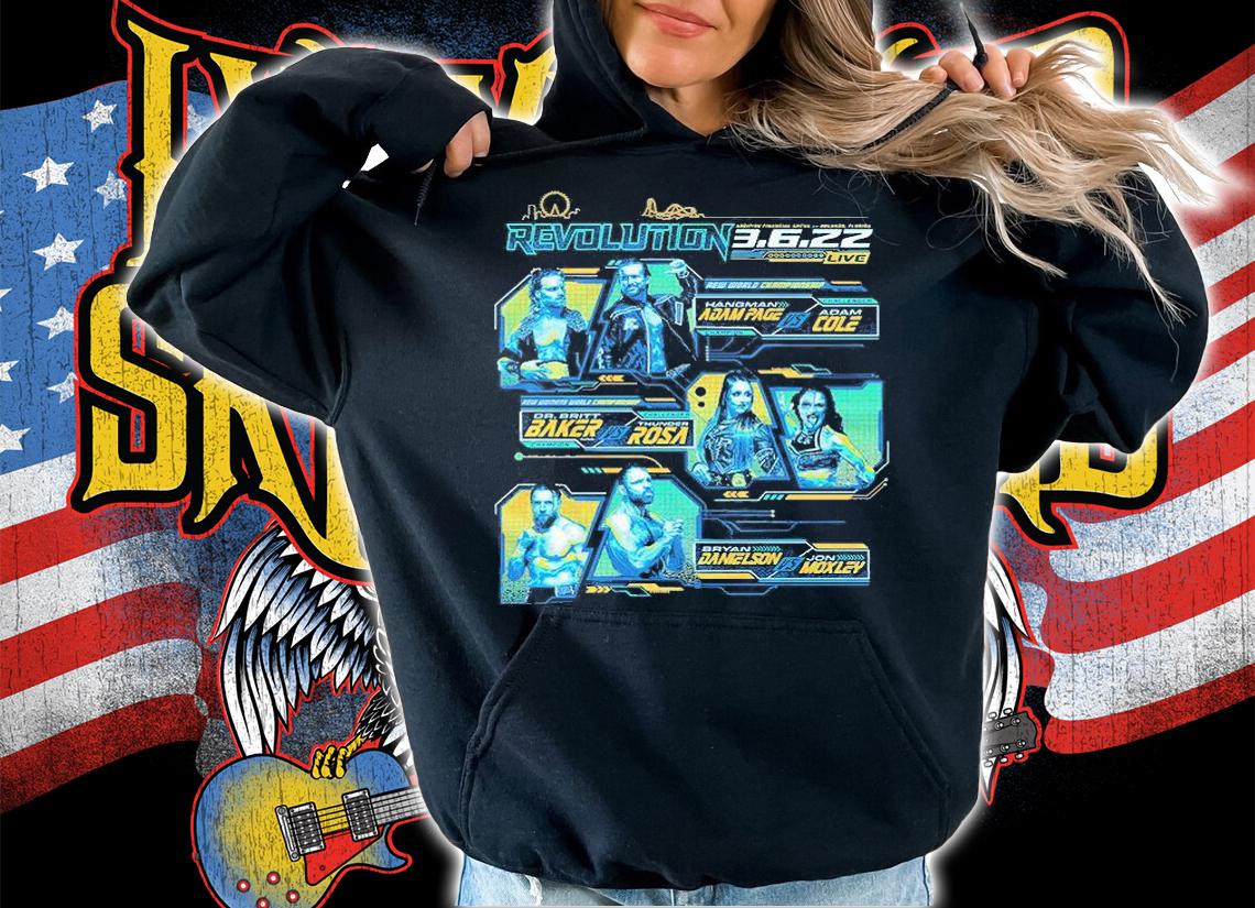 Revolution 2022 Matchups T-Shirt hoodie
