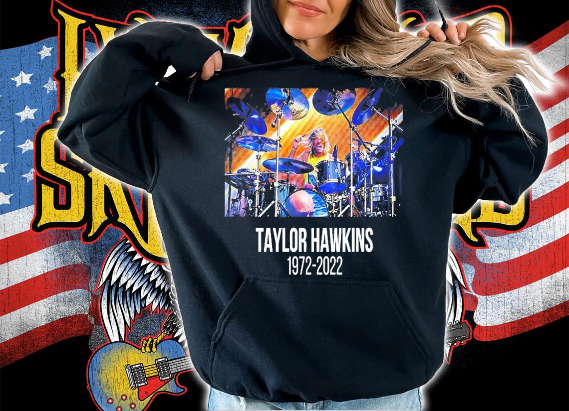Taylor Hawkins Foo Fighter Rip 1972 2022 T-Shirt