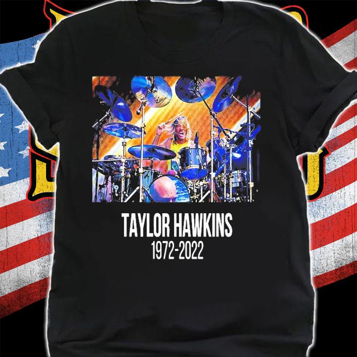 Taylor Hawkins Foo Fighter Rip 1972 2022 T-Shirt