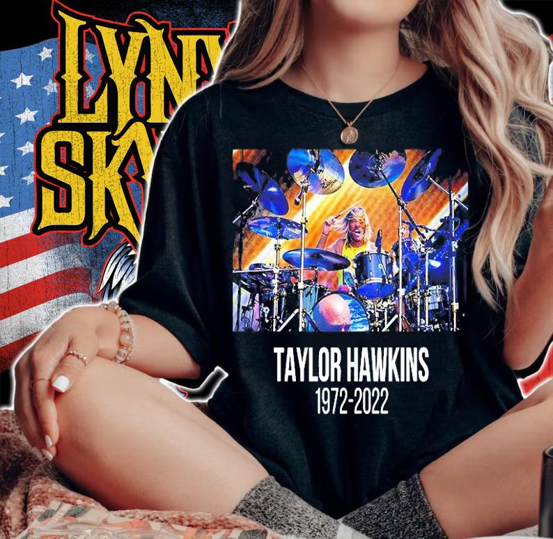 Taylor Hawkins Foo Fighter Rip 1972 2022 T-Shirt
