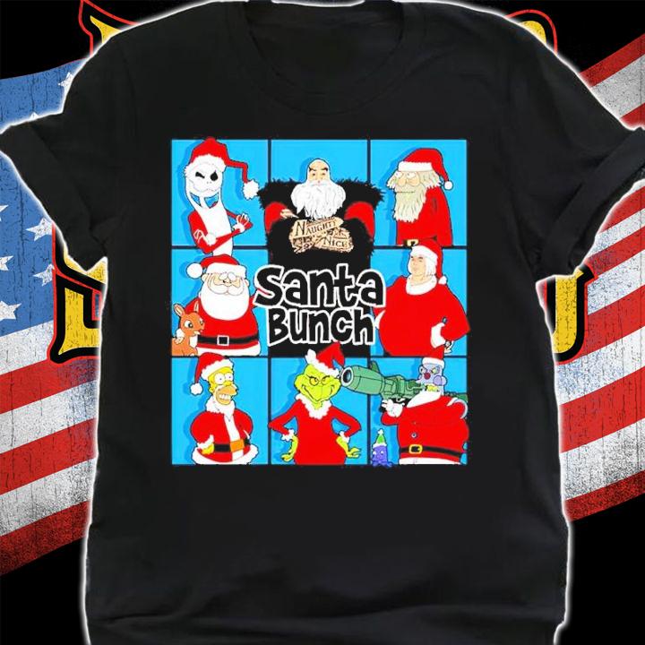 The Santa Bunch Christmas Shirt shirt